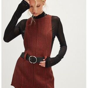 FREE People Mod Mini Playsuit Romper Tera Combo SZ  12